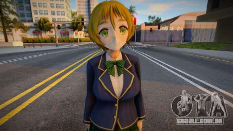 Minori Nakazawa School Suit No-Rin para GTA San Andreas