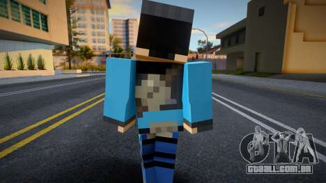 Rebel - Half-Life 2 from Minecraft 8 para GTA San Andreas