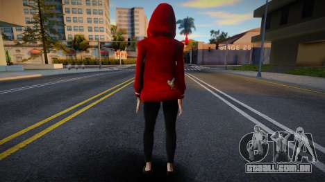 Harley Quinn Hoody 1 para GTA San Andreas