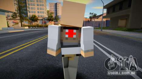 Medic - Half-Life 2 from Minecraft 8 para GTA San Andreas