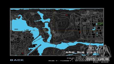 Sketch Radar (Black) para GTA San Andreas
