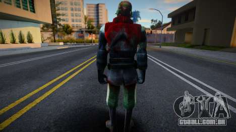 Metro Zombie skin 1 para GTA San Andreas