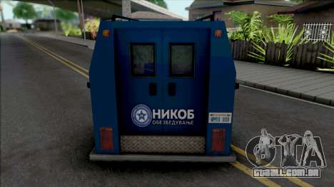 NIKOB Security Van para GTA San Andreas