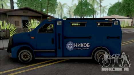 NIKOB Security Van para GTA San Andreas