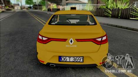 Renault Megane Taksi (MRT) para GTA San Andreas