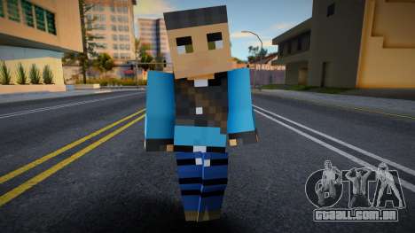 Rebel - Half-Life 2 from Minecraft 8 para GTA San Andreas