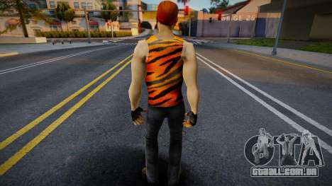 Postal Dude em uma camisa de tigre para GTA San Andreas