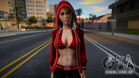 Harley Quinn Hoody 1 para GTA San Andreas