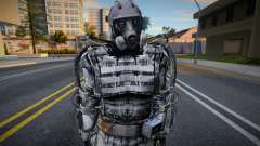 Membro do grupo X7 em um exoesqueleto da S.T.A.L.K.E para GTA San Andreas