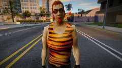 Postal Dude em uma camisa de tigre para GTA San Andreas