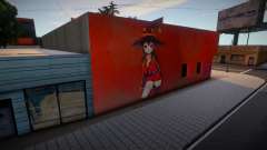 Mural Megumin Konosuba para GTA San Andreas