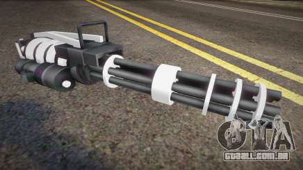 White Tron Legacy - Minigun para GTA San Andreas