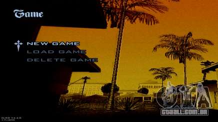 Full Menu Background Image para GTA San Andreas