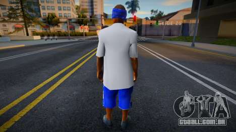 Crip1 Bandana HD para GTA San Andreas