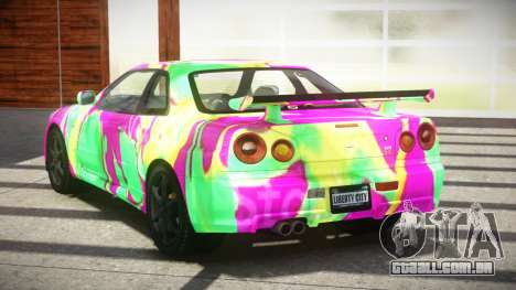 Nissan Skyline R34 Zq S10 para GTA 4