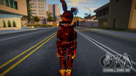 Flaming Springtrap para GTA San Andreas