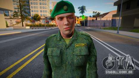 Soldado em uma Boina Verde para GTA San Andreas