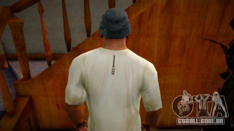 Winter Skully Hat for CJ v2 para GTA San Andreas