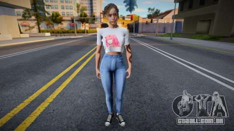 Claire Redfield Jeans para GTA San Andreas