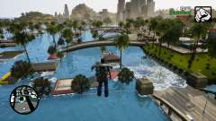 Water Level Flood Roof no Waves para GTA San Andreas Definitive Edition