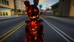 Flaming Springtrap para GTA San Andreas