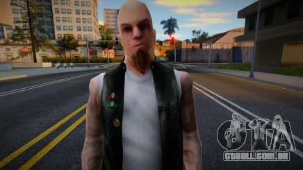 Outlaw Motorcycle Club Skin 5 para GTA San Andreas
