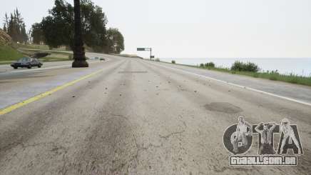 Remoção de pneus rasgados na pista para GTA San Andreas Definitive Edition