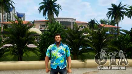 A nova pele de Tommy para GTA Vice City Definitive Edition