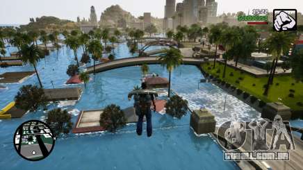 Water Level Flood Roof no Waves para GTA San Andreas Definitive Edition