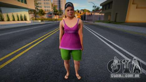 Ped5 from GTA V para GTA San Andreas