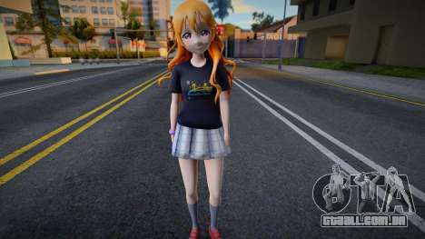 Love Live - Tshirt 125 para GTA San Andreas