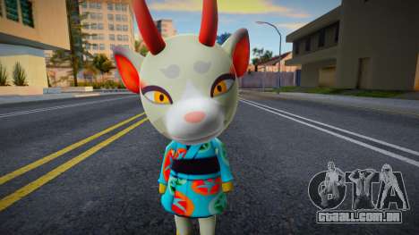 Animal Crossing Shino para GTA San Andreas