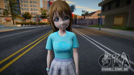 Love Live - Tshirt 98 para GTA San Andreas