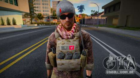 Soldado de uniforme para GTA San Andreas