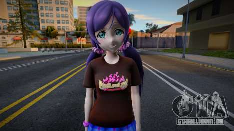 Love Live - Tshirt 66 para GTA San Andreas