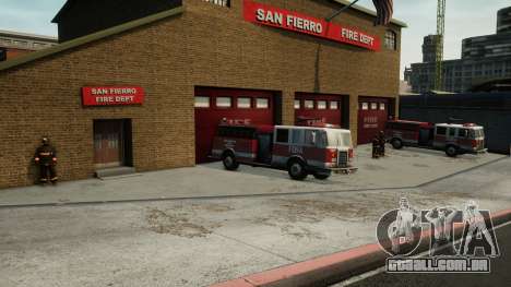 Posto de bombeiros realista em San Fierro