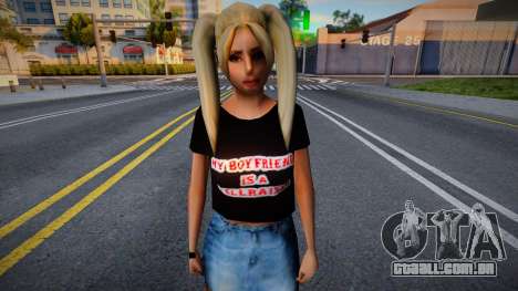 Cute Girl v2 para GTA San Andreas