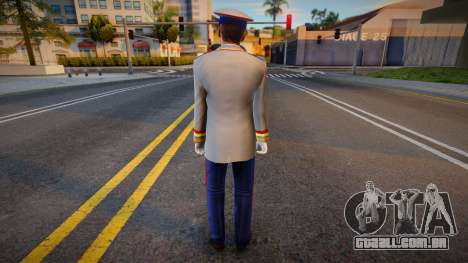 Uniforme cerimonial do General para GTA San Andreas