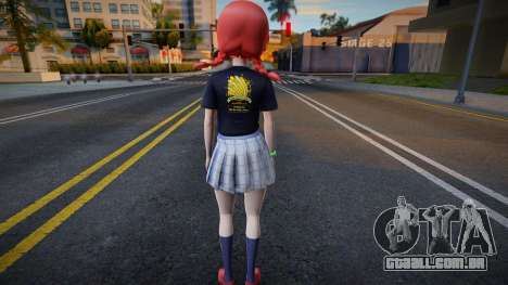 Love Live - Tshirt 78 para GTA San Andreas