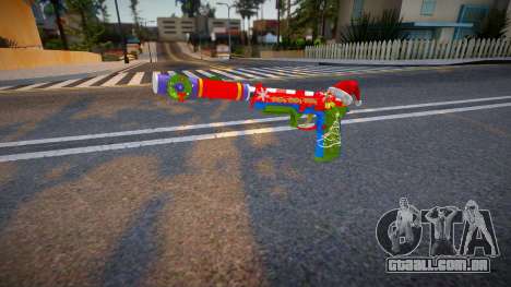 X-MAS Weapon - Silenced para GTA San Andreas