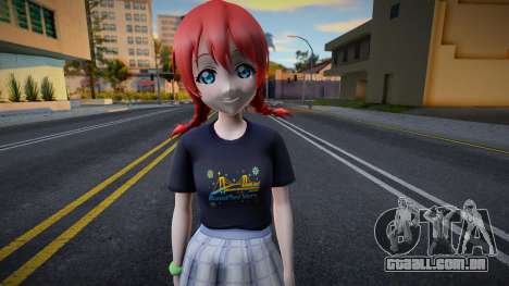 Love Live - Tshirt 130 para GTA San Andreas