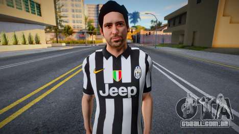 Gonzalo Higuaín para GTA San Andreas