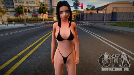 Garota bonita de maiô v1 para GTA San Andreas