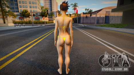 Tracer Bikini from Overwatch para GTA San Andreas