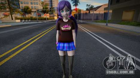 Love Live - Tshirt 66 para GTA San Andreas