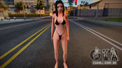 Garota bonita de maiô v1 para GTA San Andreas
