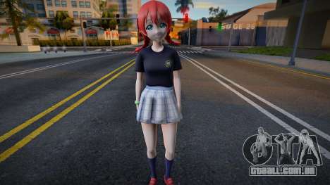 Love Live - Tshirt 78 para GTA San Andreas