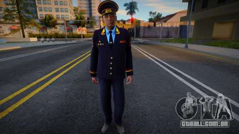 Coronel-Geral da Polícia para GTA San Andreas