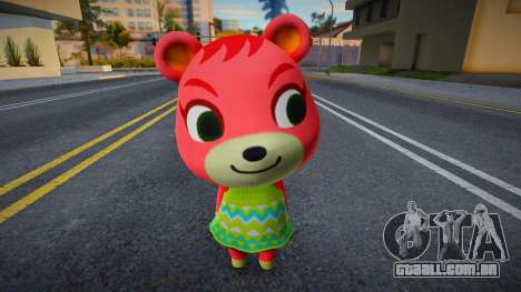 Animal Crossing - Cheri para GTA San Andreas