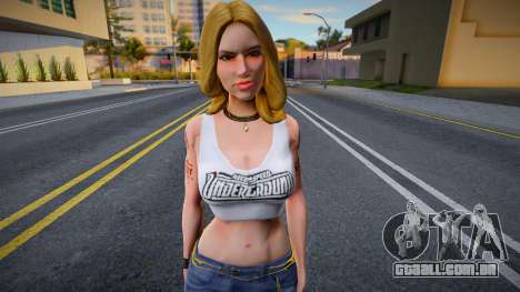 Melissa From NFSU para GTA San Andreas